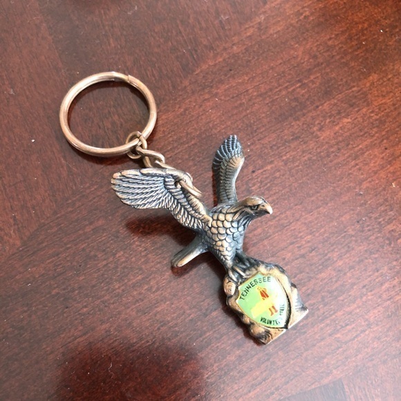 Jewelry - Eagle Keychain with Tennessee Emblem